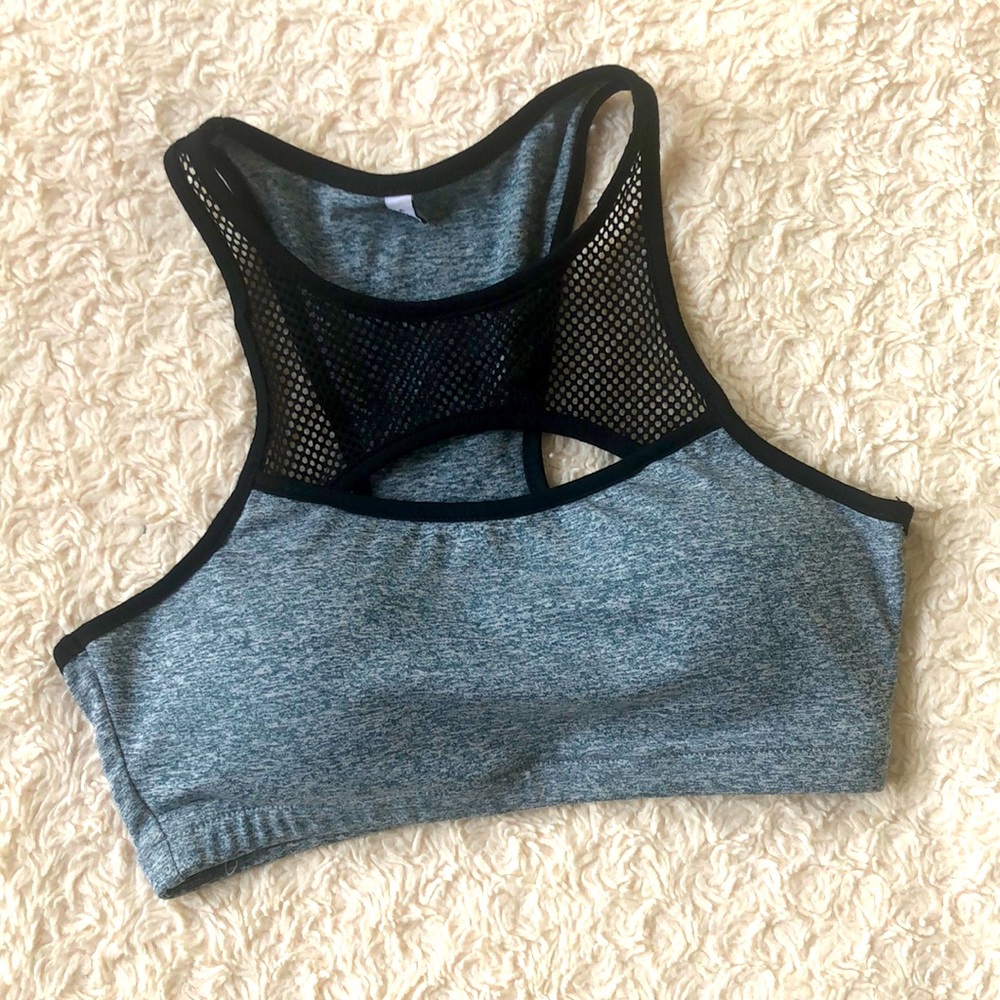 Fishnet sports bra - Small